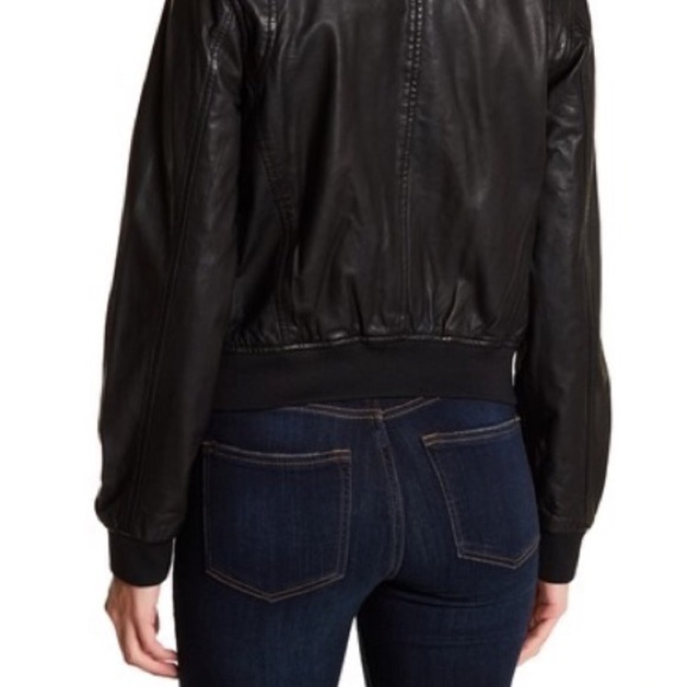Leather Jacket Marc New York Andrew Marc XL Black - Picture 5 of 7